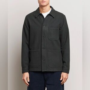 A Day’s March dark green wool jacket / over shirt